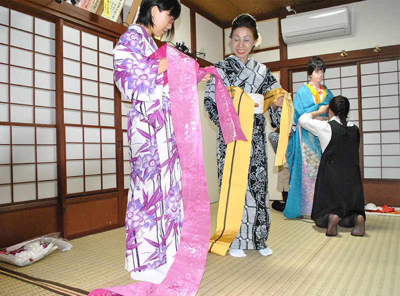 中学生着付けコース